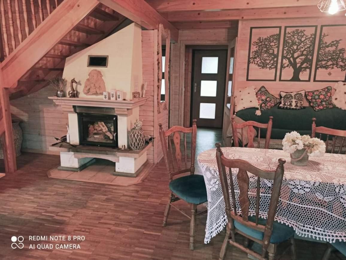 Smyrkowy Dom Z Kominkiem Z Goraca Balia Kolo Karpacza Janowice Wielkie Exterior foto