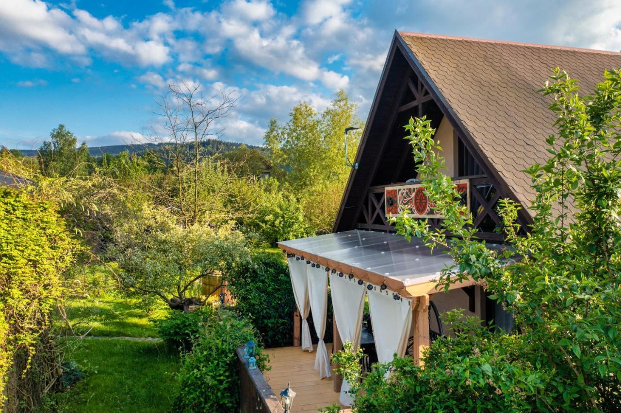 Smyrkowy Dom Z Kominkiem Z Goraca Balia Kolo Karpacza Janowice Wielkie Exterior foto
